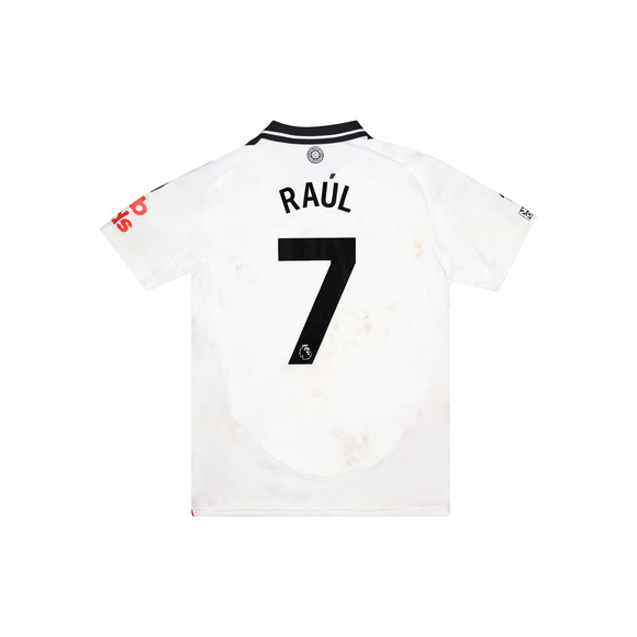 FULHAM 2024-25 MATCH WORN HOME SHIRT - RAUL 7