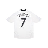 GERMANY 2008-10 HOME SHIRT - SCHWEINSTEIGER 7 
