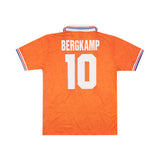 HOLLAND 1994-96 HOME SHIRT - BERGKAMP 10