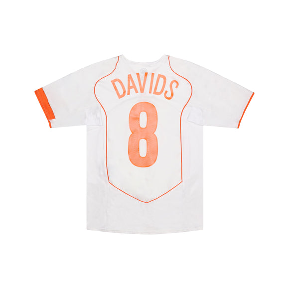 HOLLAND 2004-06 AWAY SHIRT - DAVIDS 8 