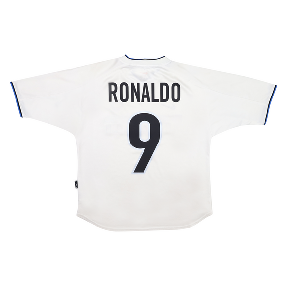 INTER 1999-00 AWAY SHIRT - RONALDO 9 - 8/10