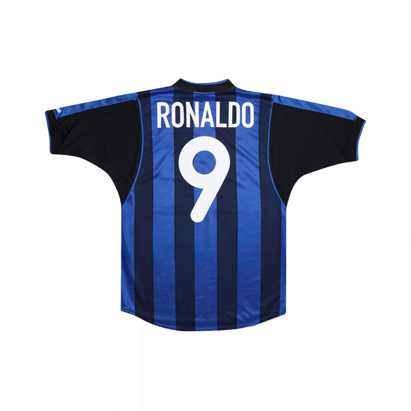 INTER 2000-01 HOME SHIRT - RONALDO 9 - KIDS