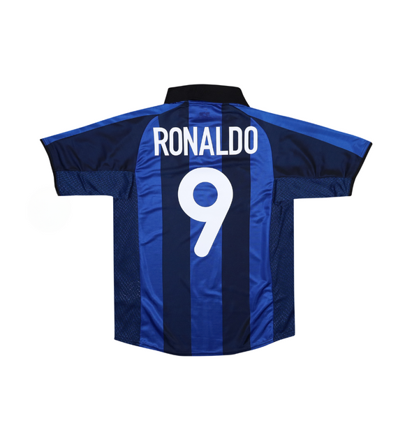 INTER 2001-02 HOME SHIRT - RONALDO 9 