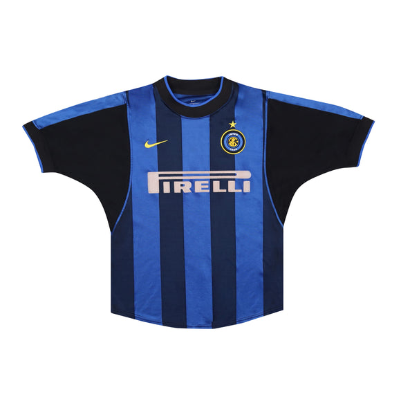 INTER MILAN 2000-01 HOME SHIRT - KIDS S