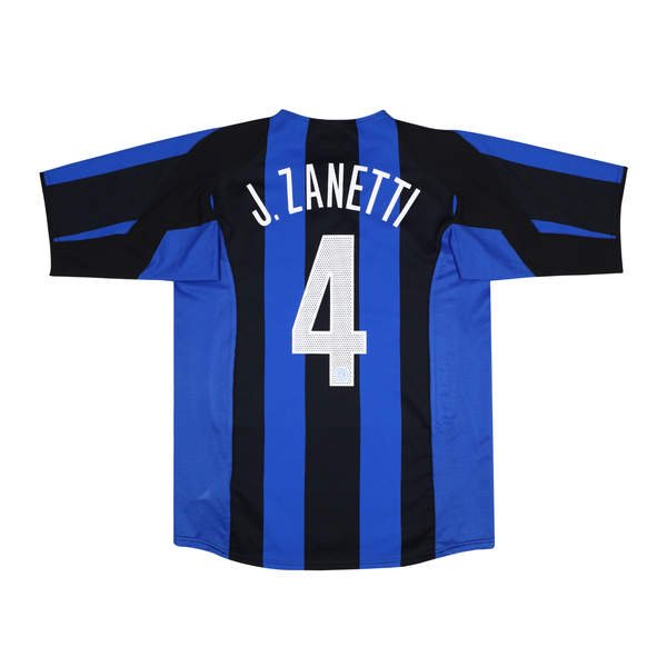 INTER MILAN 2004-05 HOME SHIRT - ZANETTI 4