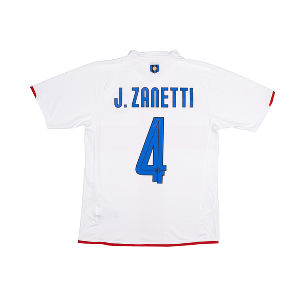 INTER MILAN 2007-08 AWAY SHIRT - ZANETTI 4 