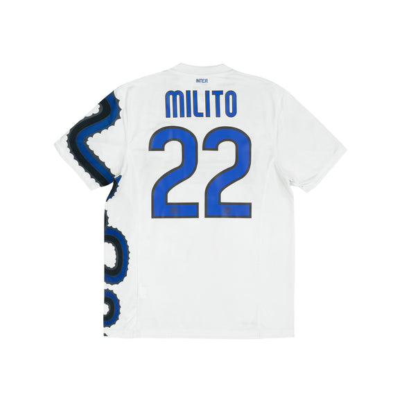 INTER MILAN 2010-11 AWAY SHIRT - MILITO 22