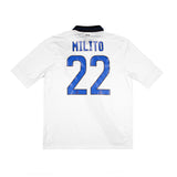 INTER MILAN 2011-12 AWAY SHIRT - MILITO 22