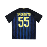 INTER MILAN 2016-17 HOME SHIRT - NAGATOMO 55