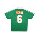IRELAND 1996-98 HOME SHIRT - KEANE 6