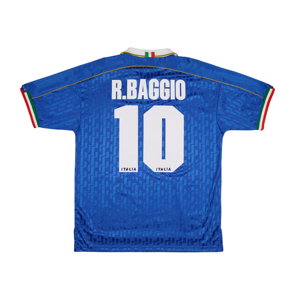 ITALY 1995-96 HOME SHIRT - R.BAGGIO 10
