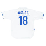 ITALY 1998-99 AWAY SHIRT - BAGGIO 18 