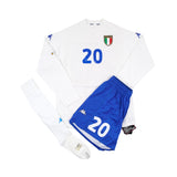 ITALY 2000-02 MATCH ISSUE LS AWAY FULL KIT - 20 (TOTTI)