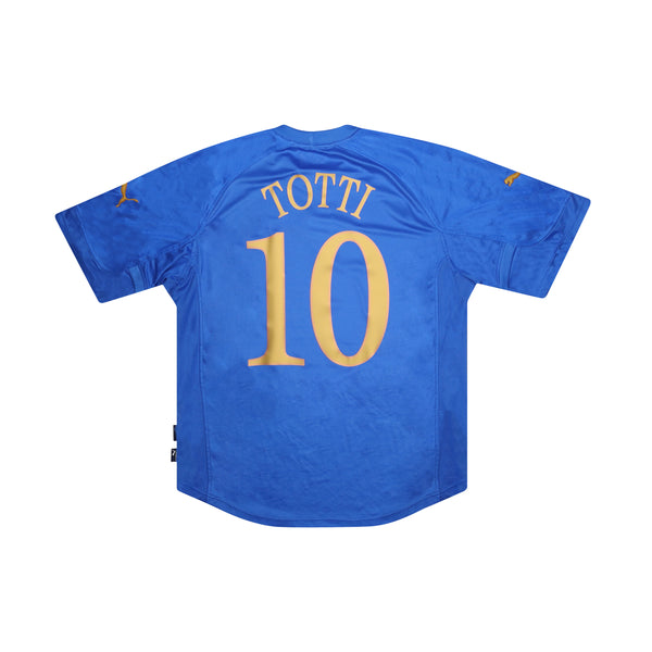 ITALY 2004-06 HOME SHIRT - TOTTI 10