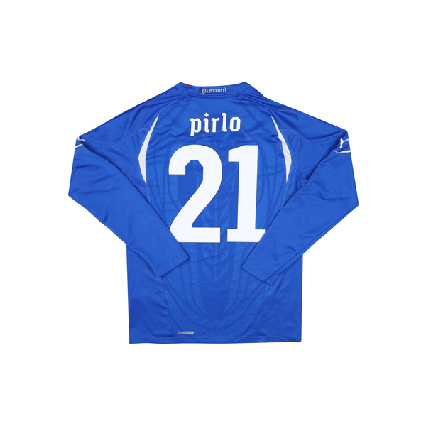 ITALY 2010-11 LS HOME SHIRT - PIRLO 21 