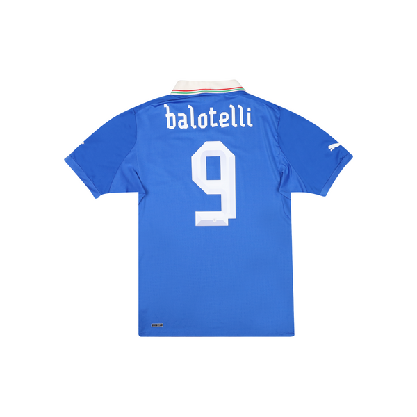 ITALY 2012-14 HOME SHIRT - BALOTELLI 9