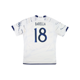ITALY 2023-24 AWAY SHIRT - BARELLA 18