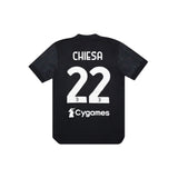 JUVENTUS 2021-22 AUTHENTIC THIRD SHIRT - CHIESA 22
