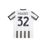 JUVENTUS 2022-23 HOME SHIRT - PAREDES 32