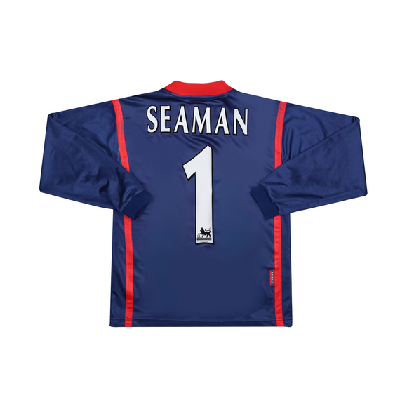 ARSENAL 1998-99 LS GK SHIRT - SEAMAN 1 - KIDS