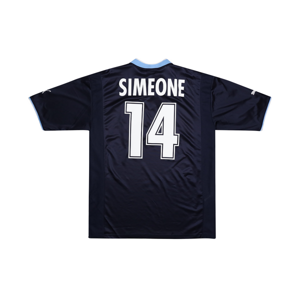 LAZIO 2000-01 AWAY SHIRT - SIMEONE 14