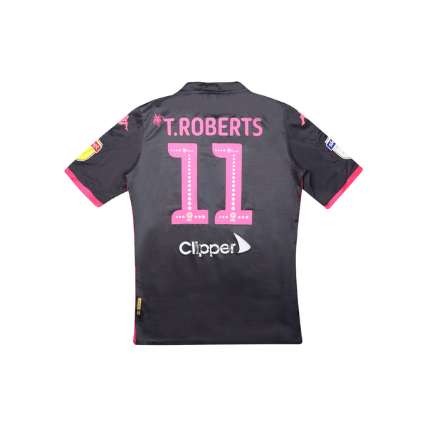 LEEDS UNITED 2019-20 MATCH ISSUE AWAY SHIRT - T.ROBERTS 11