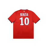 LILLE 2017-18 HOME SHIRT - BENZIA 10
