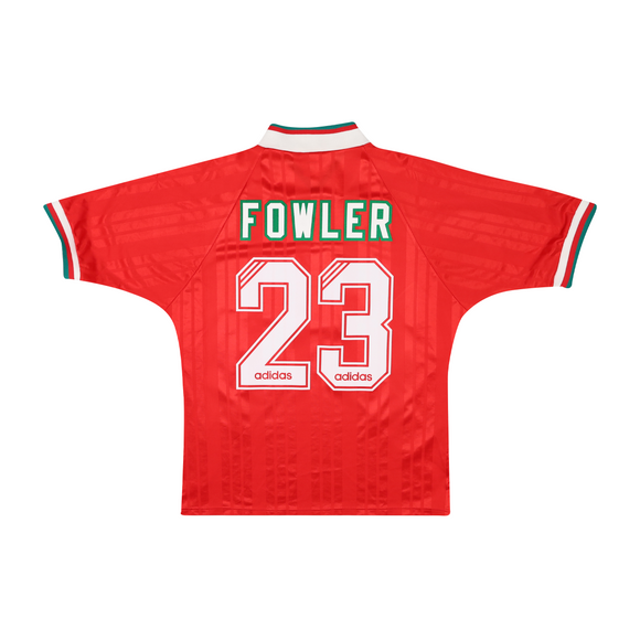 LIVERPOOL 1993-95 HOME SHIRT - FOWLER 23