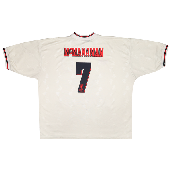 LIVERPOOL 1996-97 AWAY SHIRT - MCMANAMAN 7