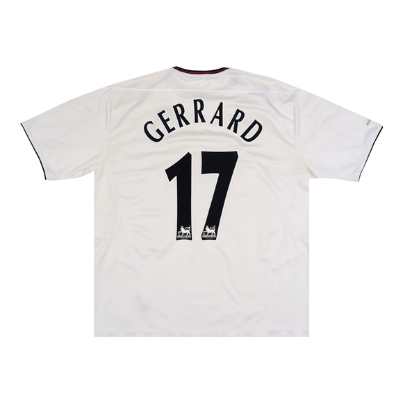 LIVERPOOL 2003-05 AWAY SHIRT - GERRARD 17