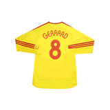 LIVERPOOL 2006-07 LS AWAY SHIRT - GERRARD 8 