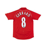 LIVERPOOL 2006-08 HOME SHIRT - GERRARD 8
