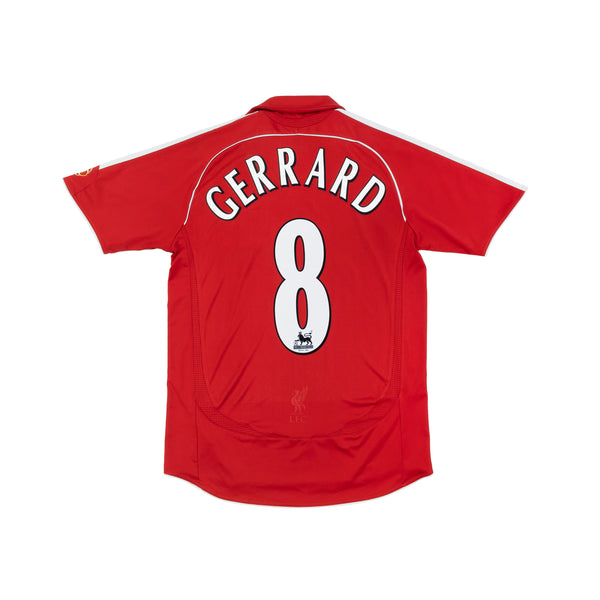LIVERPOOL 2006-08 HOME SHIRT - GERRARD 8