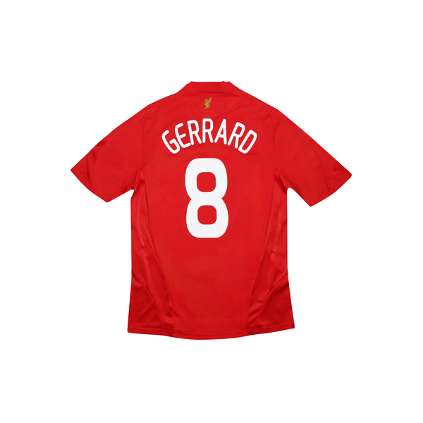 LIVERPOOL 2008-09 HOME SHIRT - GERRARD 8