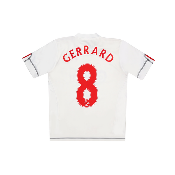 LIVERPOOL 2009-10 THIRD SHIRT - GERRARD 8 - KIDS