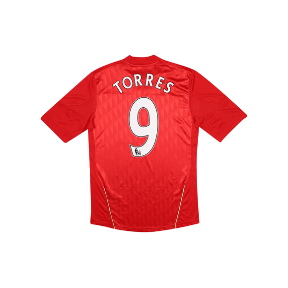 LIVERPOOL 2010-12 HOME SHIRT - TORRES 9