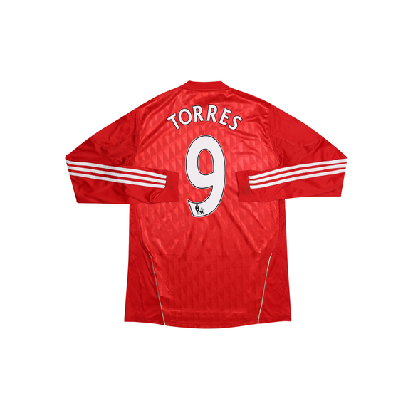 LIVERPOOL 2010-12 LS HOME SHIRT - TORRES 9 