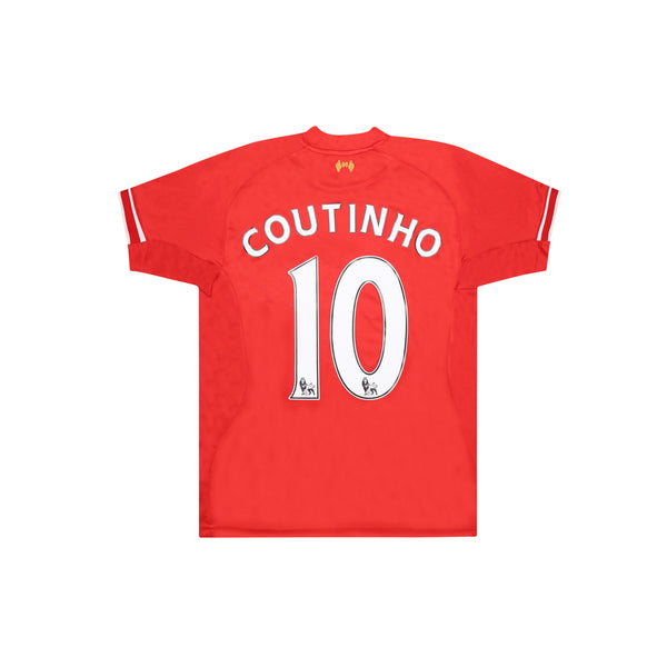 LIVERPOOL 2013-14 HOME SHIRT - COUTINHO 10