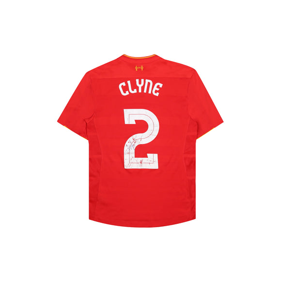LIVERPOOL 2016-17 HOME SHIRT - CLYNE 2