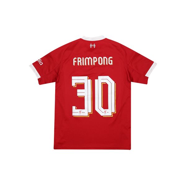 LIVERPOOL 2025-26 HOME SHIRT - FRIMPONG 30