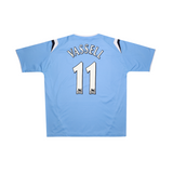 MANCHESTER CITY 2004-06 HOME SHIRT - VASSELL 11