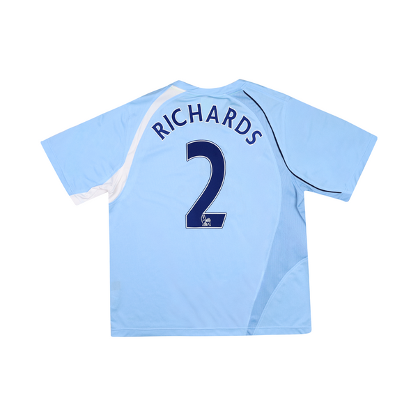 MANCHESTER CITY 2008-09 HOME SHIRT - RICHARDS 2 