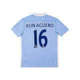 MANCHESTER CITY 2011-12 HOME SHIRT - AGUERO 16