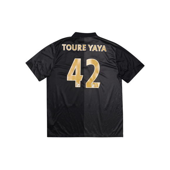 MANCHESTER CITY 2013-14 AWAY SHIRT - YAYA TOURE 42