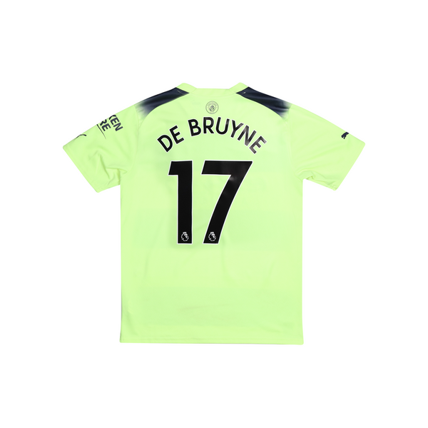 MANCHESTER CITY 2022-23 THIRD SHIRT - DE BRUYNE 17 