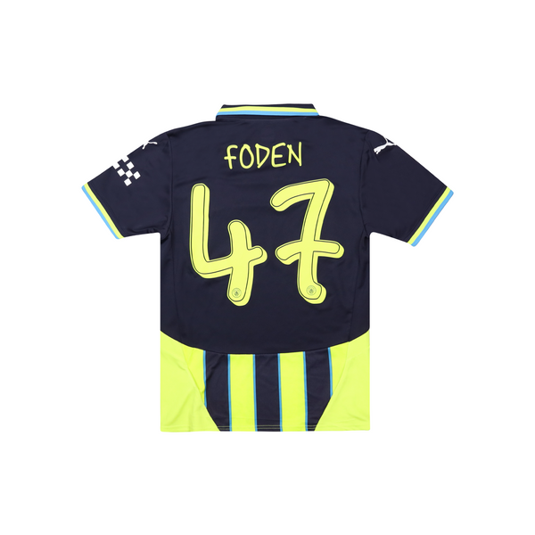 MANCHESTER CITY 2024-25 AWAY SHIRT - FODEN 47
