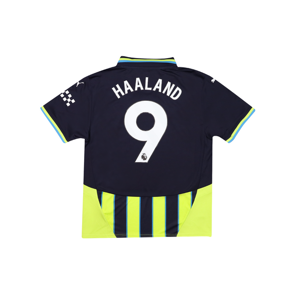 MANCHESTER CITY 2024-25 AWAY SHIRT - HAALAND 9