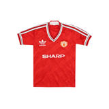 MANCHESTER UNITED 1986-88 HOME SHIRT - KIDS