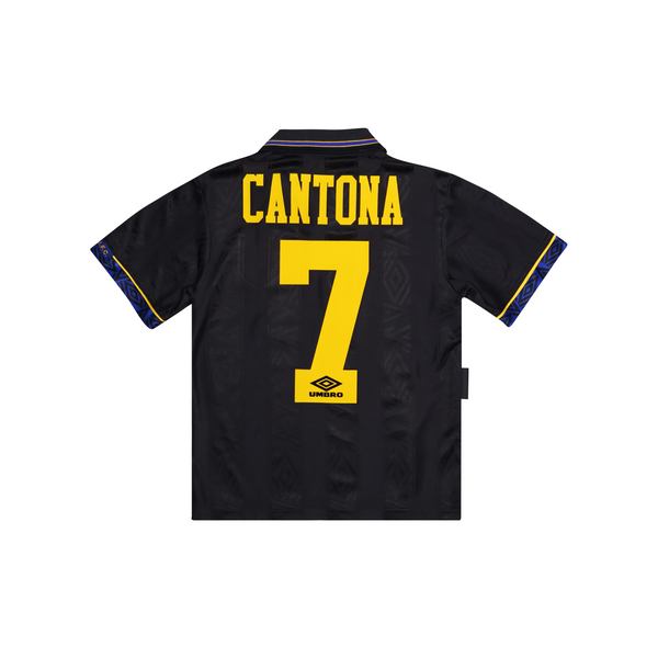 MANCHESTER UNITED 1993-95 AWAY SHIRT - CANTONA 7 - KIDS
