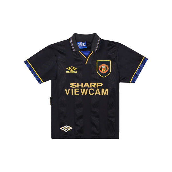MANCHESTER UNITED 1993-95 AWAY SHIRT - KIDS M